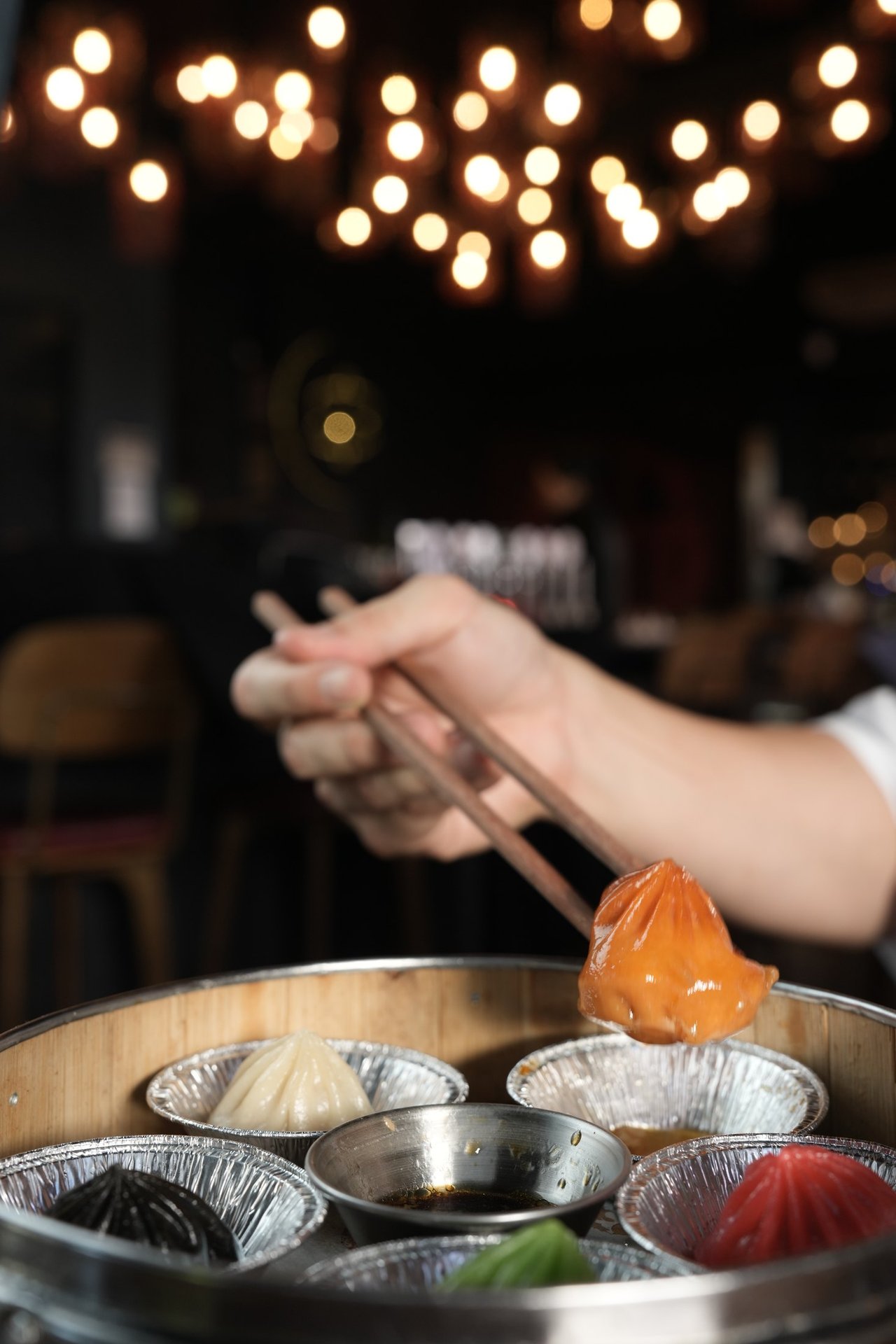 Bottomless Yum Cha spread at Lucky 8 Wellington